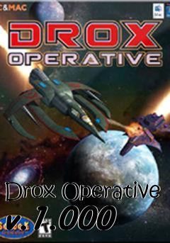 Box art for Drox Operative v.1.000