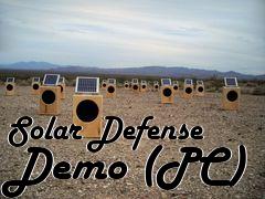 Box art for Solar Defense Demo (PC)