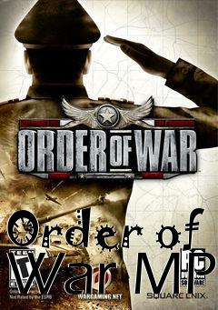 Box art for Order of War MP