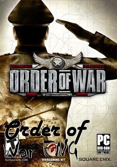 Box art for Order of War ENG