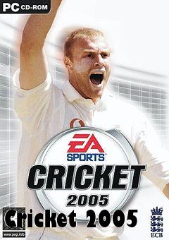 Box art for Cricket 2005 