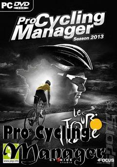 Box art for Pro Cycling Manager 