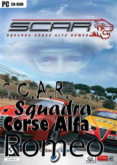 Box art for S.C.A.R. - Squadra Corse Alfa Romeo 