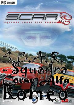 Box art for S.C.A.R. - Squadra Corse Alfa Romeo 