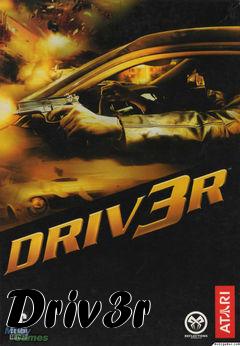 Box art for Driv3r 