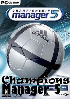 Box art for Championship Manager 5 