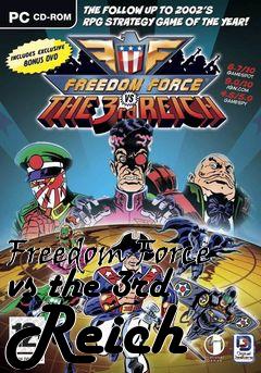 Box art for Freedom Force vs the 3rd Reich 