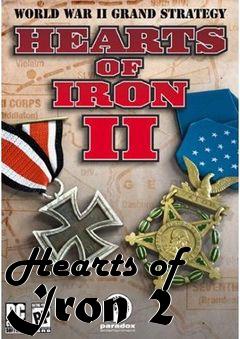 Box art for Hearts of Iron 2 