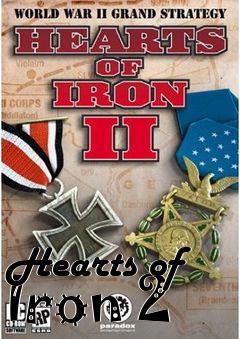 Box art for Hearts of Iron 2 