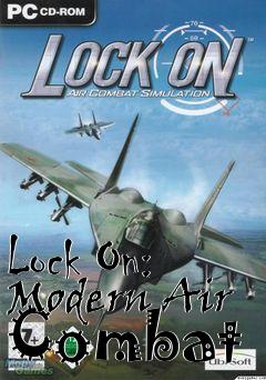 Box art for Lock On: Modern Air Combat 