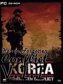 Box art for Korea: Forgotten Conflict v.1.1
