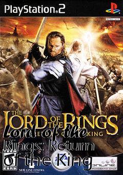 Box art for Lord of the Rings: Return of the King 