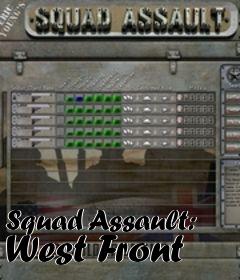 Box art for Squad Assault: West Front