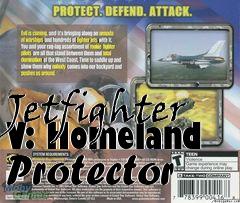 Box art for Jetfighter V: Homeland Protector 