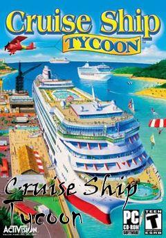 Box art for Cruise Ship Tycoon 