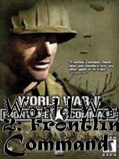 Box art for World War 2: Frontline Command 