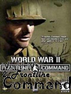 Box art for World War 2: Frontline Command 