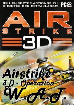 Box art for Airstrike 3D - Operation W.A.T. 