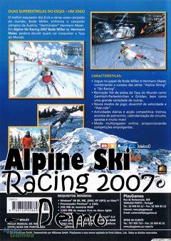 Box art for Alpine Ski Racing 2007 - Demo