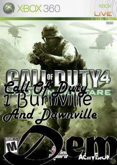 Box art for Call Of Duty 1 Burnville And Dawnville Demo