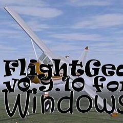 Box art for FlightGear v0.9.10 for Windows