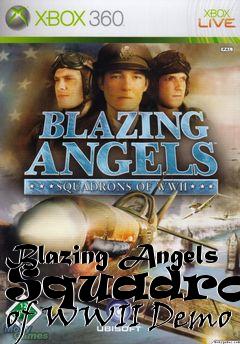 Box art for Blazing Angels Squadrons of WWII Demo
