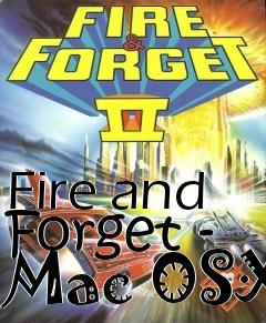 Box art for Fire and Forget - Mac OSX