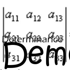 Box art for Determinance Demo