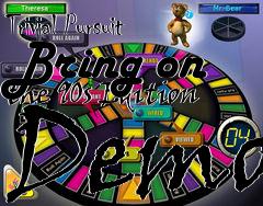 Box art for Trivial Pursuit Bring on the 90s Edition Demo