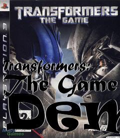 Box art for Transformers: The Game Demo