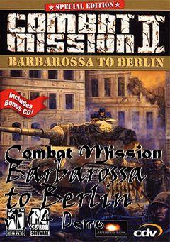 Box art for Combat Mission Barbarossa to Berlin v1.04 Demo