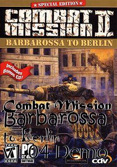 Box art for Combat Mission Barbarossa to Berlin v1.04 Demo