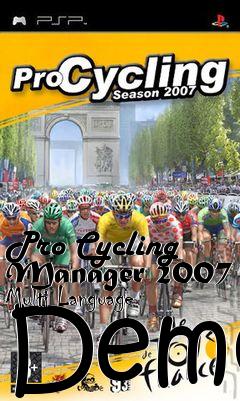 Box art for Pro Cycling Manager 2007 Multi Language Demo