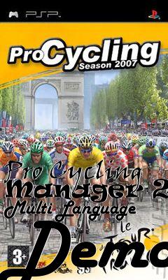 Box art for Pro Cycling Manager 2007 Multi Language Demo