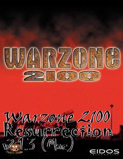 Box art for Warzone 2100 Resurrection v2.1.3 (Mac)