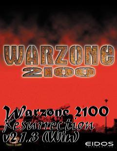 Box art for Warzone 2100 Resurrection v2.1.3 (Win)