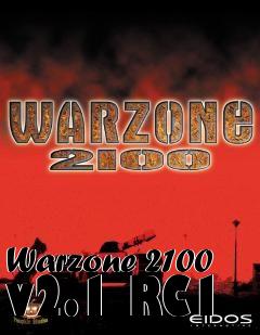Box art for Warzone 2100 v2.1 RC1