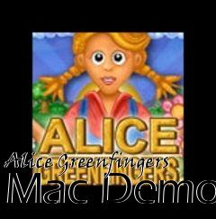 Box art for Alice Greenfingers Mac Demo