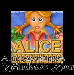 Box art for Alice Greenfingers Windows Demo