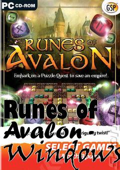 Box art for Runes of Avalon - Windows