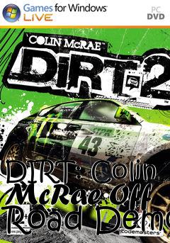 Box art for DIRT: Colin McRae Off Road Demo