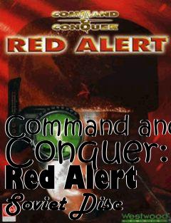 Box art for Command and Conquer: Red Alert Soviet Disc