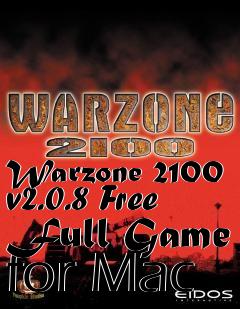 Box art for Warzone 2100 v2.0.8 Free Full Game for Mac