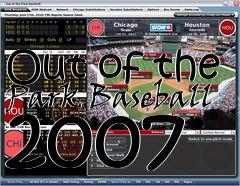 Box art for Out of the Park Baseball 2007 