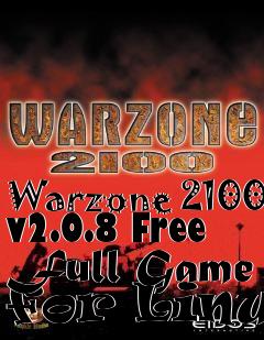 Box art for Warzone 2100 v2.0.8 Free Full Game for Linux