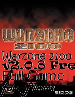 Box art for Warzone 2100 v2.0.8 Free Full Game for Linux