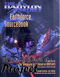 Box art for The Babylon Project 