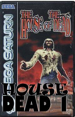Box art for HOUSE OF DEAD 1