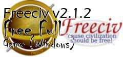 Box art for Freeciv v2.1.2 Free Full Game (Windows)