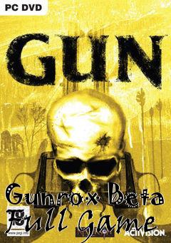 Box art for Gunrox Beta Full Game